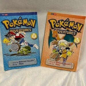 Pokemon Adventures Books Hidenori Kusaka Cartoon Book 2009